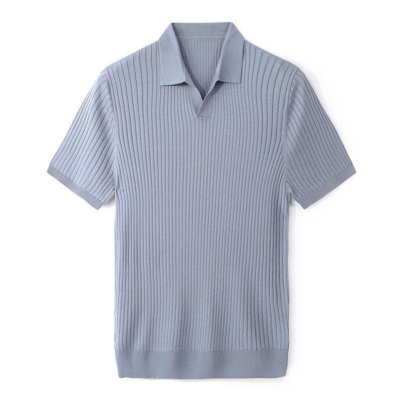 Giulio | Ribbed Cotton Polo
