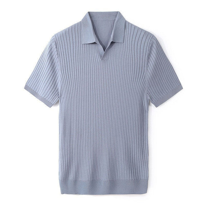 Giulio | Ribbed Cotton Polo