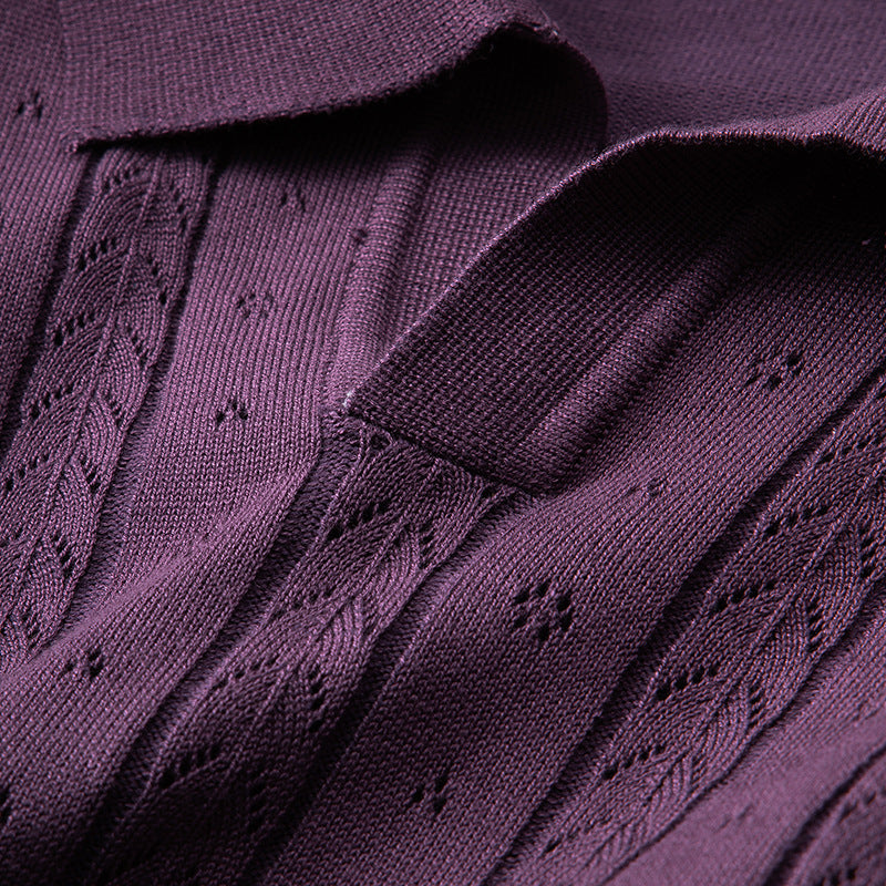 Enrico | Textured Knit Polo