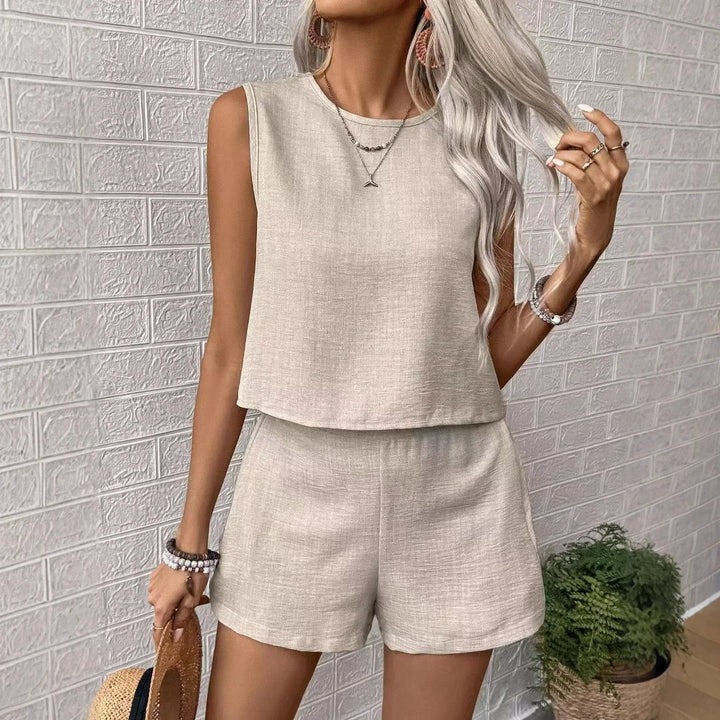 Viola | Completo Estivo Senza Maniche