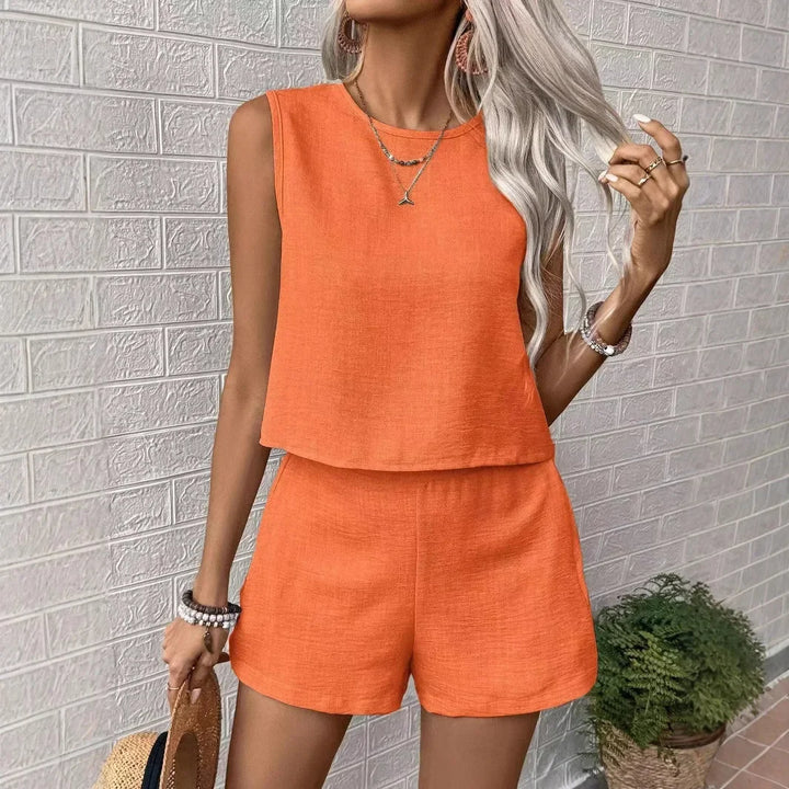 Viola | Completo Estivo Senza Maniche